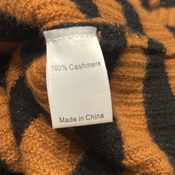 La Ligne Brown and Black Striped Sweater - Picture 5 of 5